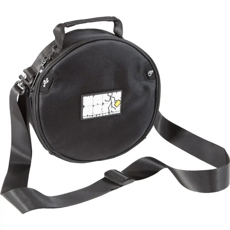 WALKASSE Borsa per cuffie stile DJ, nera