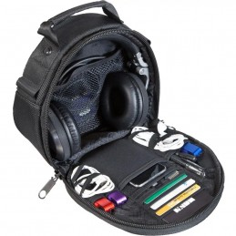 WALKASSE Borsa per cuffie stile DJ, nera