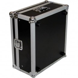 WALKASSE Flight Case Rackmount DJ 19" /10U Argento