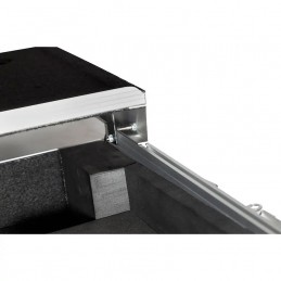 WALKASSE Flight case All-in-one DJ System Denondj SC LIVE 4 Silver (Laptop stand)