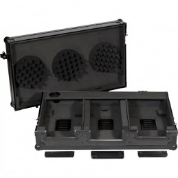 WALKASSE Flight Case Pioneer® XDJ-700 o CDJ-350/ DJM-450 Edizione nera
