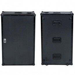 WALKASSE Flight Case Pioneer® CDJ-3000/ DJM-900NXS2 Nero (Ruote).