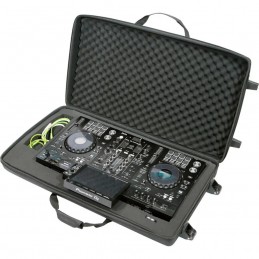 WALKASSE Controller multiformato antiurto in Eva L-XXL, nero (ruote e borsa a tracolla)