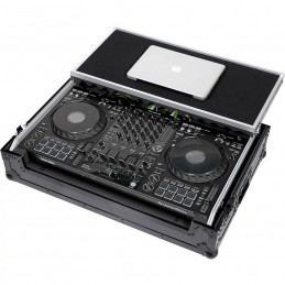 WALKASSE Flight Case Multiformato L Nero (Supporto per laptop, trolley e ruote)