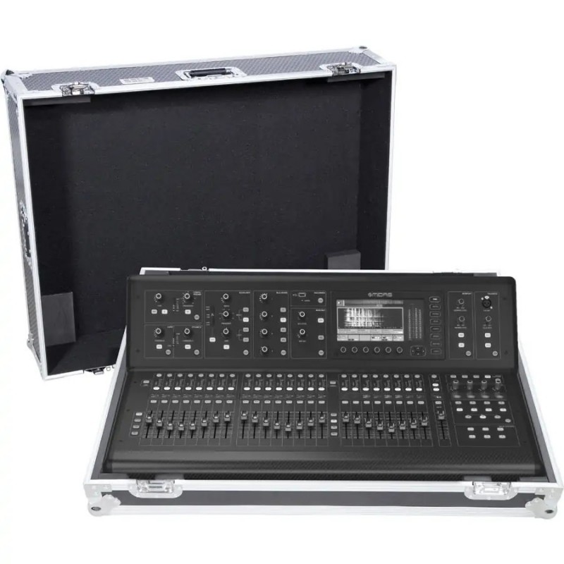 WALKASSE Flight Case Midas® M32LIVE Argento (Ruote)