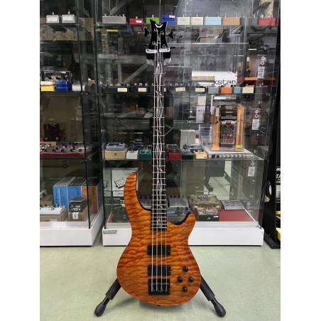 DEAN VENDETTA BASS VNB4 - TRANSPARENT AMBER