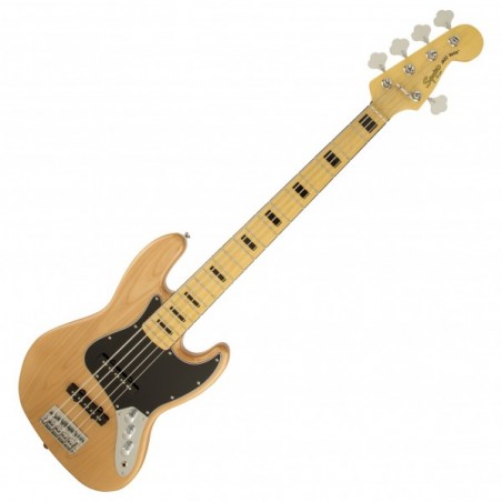 SQUIER VINTAGE MODIFIED JAZZ BASS V MN - NATURAL