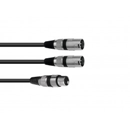 OMNITRONIC CAVO 2xXLR-M /...