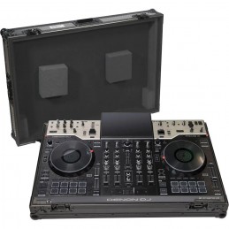 WALKASSE Flight case per controller Denon DJ Prime 4 G2 Black (con ruote)