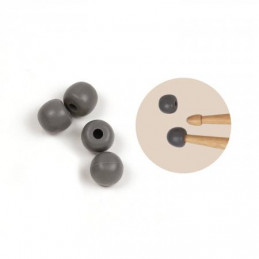 VIC FIRTH UNIVERSAL PRACTICE TIPS IN GOMMA, PAIRS