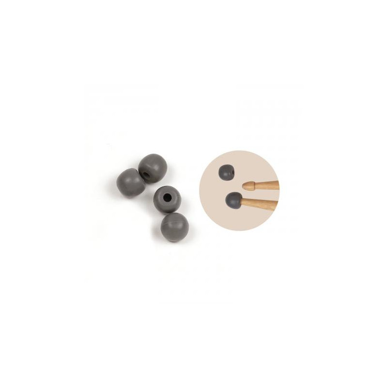 VIC FIRTH UNIVERSAL PRACTICE TIPS IN GOMMA, PAIRS