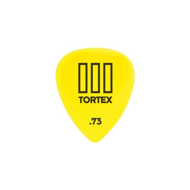 DUNLOP 462R73 PLETTRO TORTEX T-III YELLOW