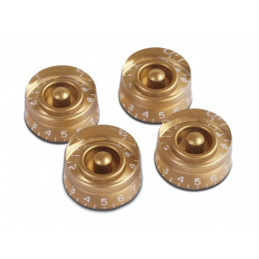 GIBSON SPEED KNOBS - 4 PACK GOLD PRSK-020