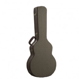 HUIYOU JC-501M FLAT JUMBO GUITAR CASE - BLACK