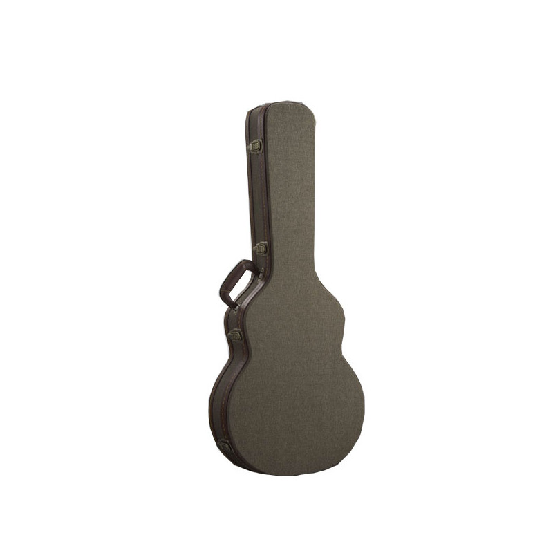 HUIYOU JC-501M FLAT JUMBO GUITAR CASE - BLACK
