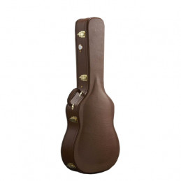 HUIYOU WC-501MG ARCH WOODEN ACOUSTIC GUITAR CASE - BROWN
