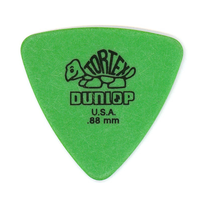 DUNLOP TORTEX TRIANGL GREEN - 0.88