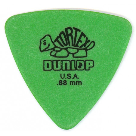 DUNLOP TORTEX TRIANGL GREEN - 0.88