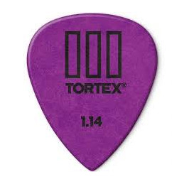 DUNLOP 462R1.14 PLETTRO TORTEX T-III PURPLE