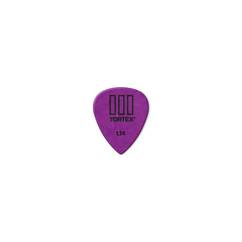 DUNLOP 462R1.14 PLETTRO TORTEX T-III PURPLE