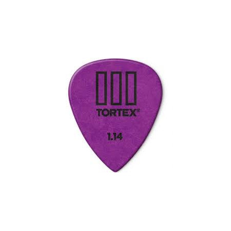 DUNLOP 462R1.14 PLETTRO TORTEX T-III PURPLE