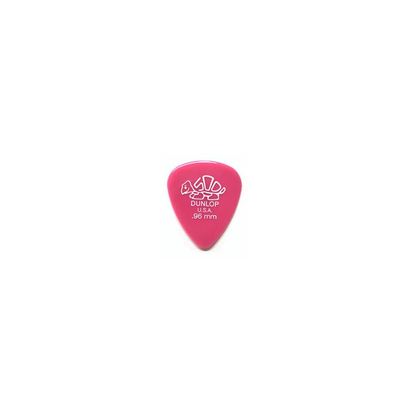 DUNLOP DERLIN-500 STD PLETTRO 0,96 MM ROSA SCURO