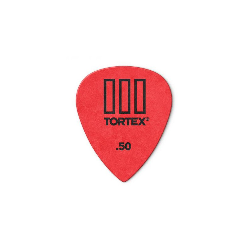 DUNLOP 462R50 PLETTRO TORTEX T-III RED