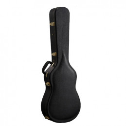 HUIYOU LP-501MG ARCH WOODEN GUITAR CASE - BLACK