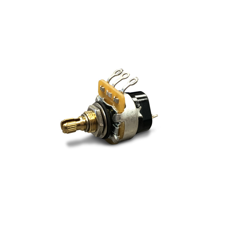 GIBSON PPAT520 500K OHM AUDIO TAPER POTENTIOMETER PUSH PULL/SHORT SHAFT