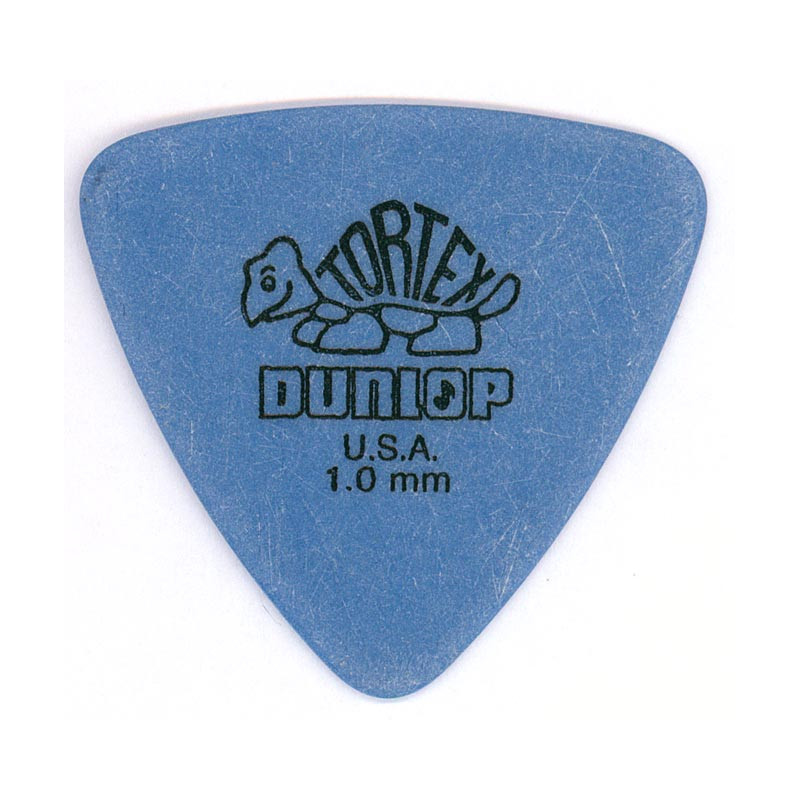 DUNLOP TORTEX TRIANGLE BLUE - 1.0