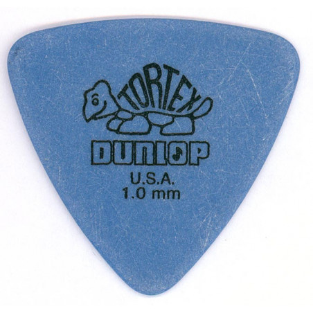 DUNLOP TORTEX TRIANGLE BLUE - 1.0