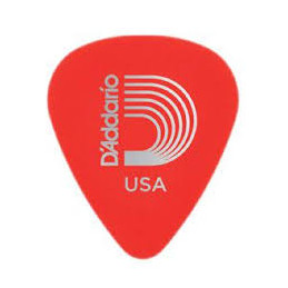 D'ADDARIO 1DRD1 DURALIN PLETTRO RED 0,50 MM ULTRA LIGHT