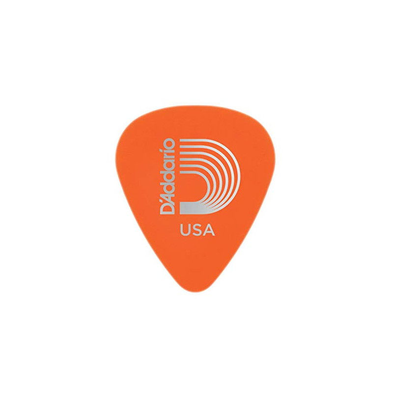 D'ADDARIO 1DOR2 DURALIN PLETTRO ORANGE 0,60 MM LIGHT