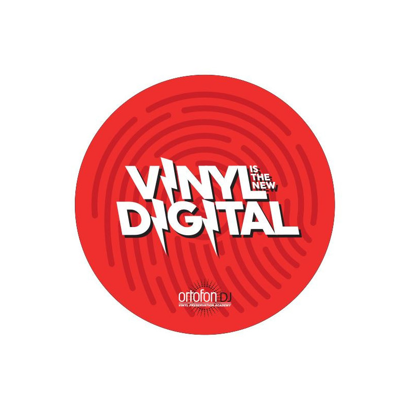 ORTOFON SLIPMAT VINYL IS THE NEW DIGITAL - PANNO ANTISTATICO PER GIRADISCHI