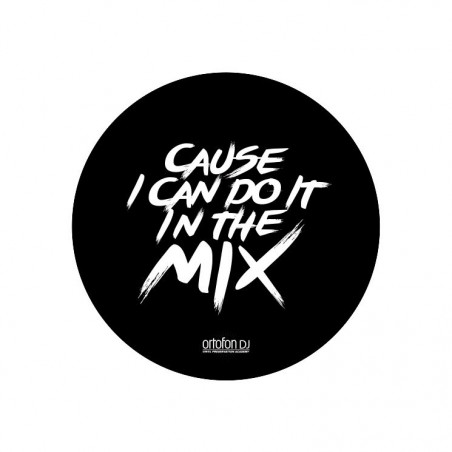 ORTOFON SLIPMAT MIX CAUSE I CAN DO IT IN THE MIX - PANNO ANTISTATICO PER GIRADISCHI