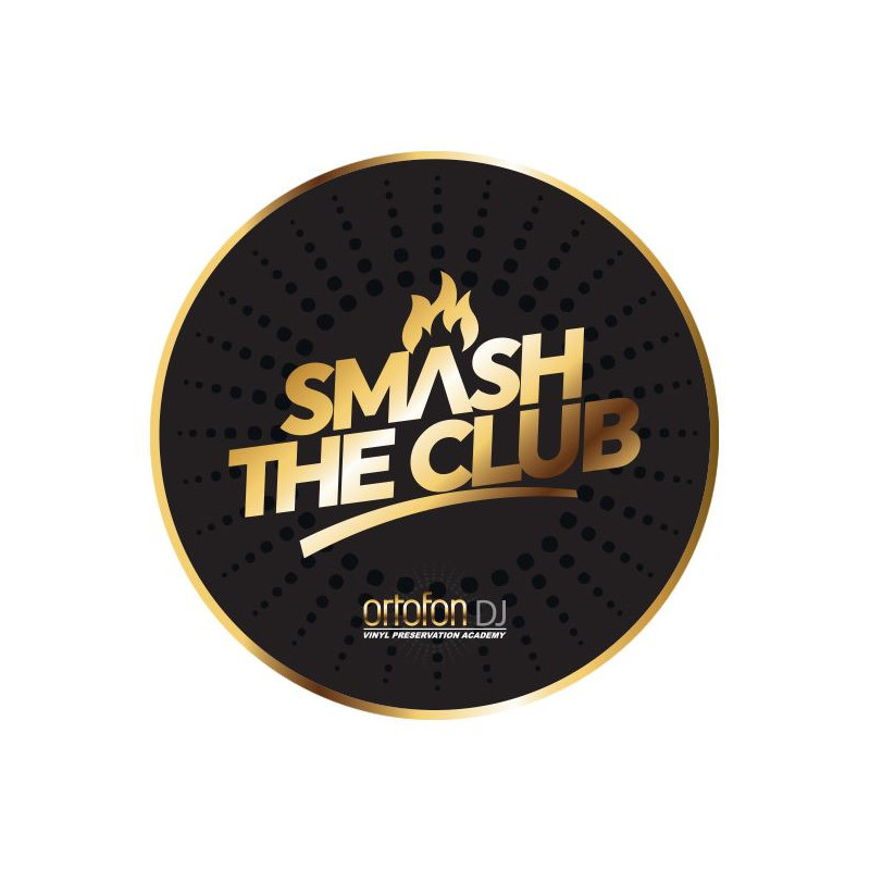 ORTOFON SLIPMAT SMASH THE CLUB - PANNO ANTISTATICO PER GIRADISCHI