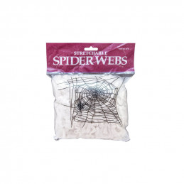 EUROPALMS HALLOWEEN SPIDER WEB WHITE