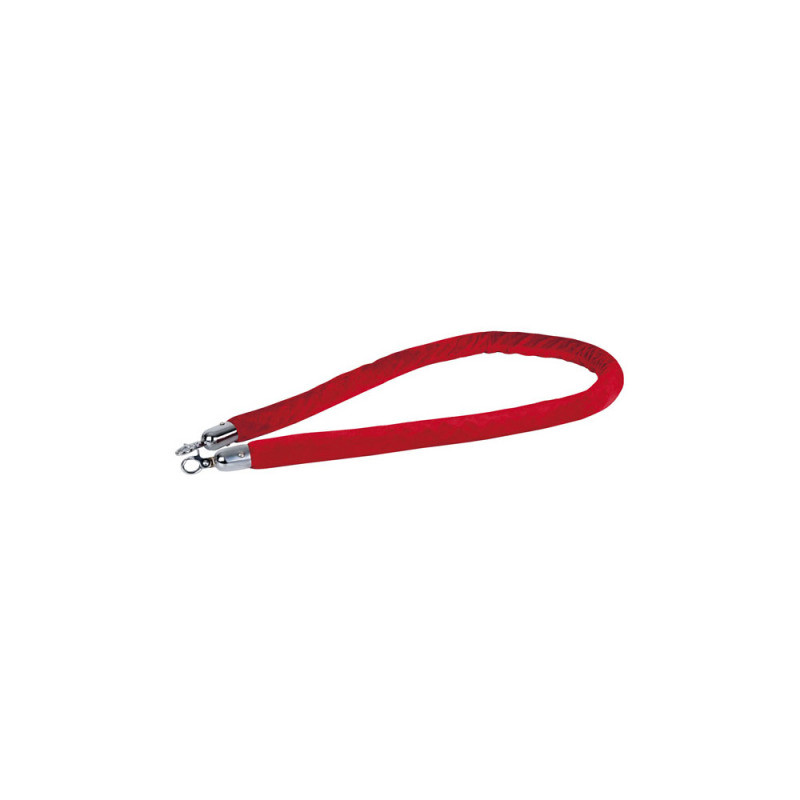 SHOWTEC VELVET ROPE SILVER HOOK