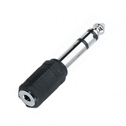 MB AT165 ADATTATORE JACK STEREO FEMMINA DA 3,5 MM / JACK STEREO MASCHIO DA 6,3 MM