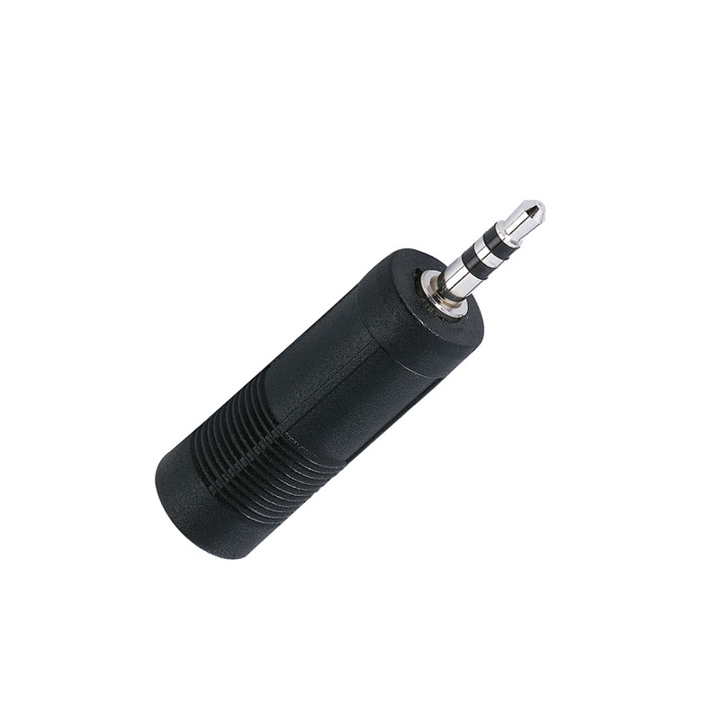 MB AT120 ADATTATORE JACK STEREO FEMMINA DA 6,3 MM / JACK STEREO MASCHIO DA 3,5 MM
