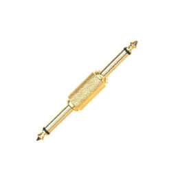 MB AT260G ADATTATORE JACK MONO 6,3 MM / JACK MONO 6,3 MM DORATO