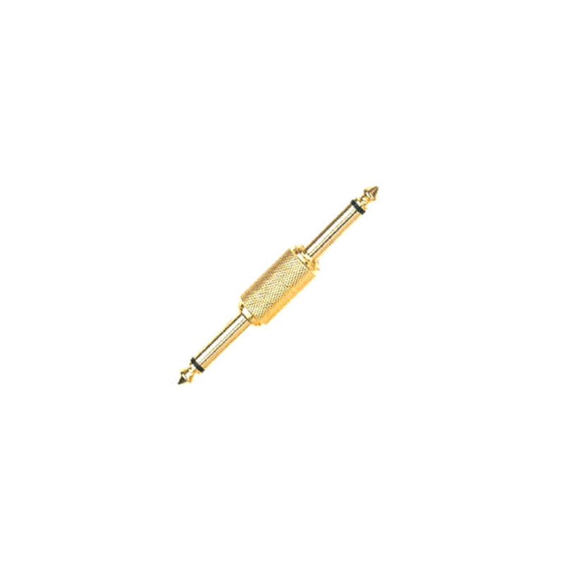 MB AT260G ADATTATORE JACK MONO 6,3 MM / JACK MONO 6,3 MM DORATO