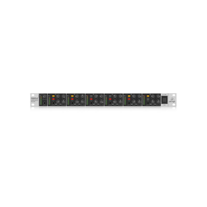 BEHRINGER POWERPLAY HA6000 6-CHANNEL HIGH-POWER HEADPHONES MIXING AND DISTRIBUTION AMPLIFIER