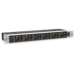 BEHRINGER POWERPLAY HA6000 6-CHANNEL HIGH-POWER HEADPHONES MIXING AND DISTRIBUTION AMPLIFIER