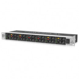 BEHRINGER POWERPLAY HA6000 6-CHANNEL HIGH-POWER HEADPHONES MIXING AND DISTRIBUTION AMPLIFIER