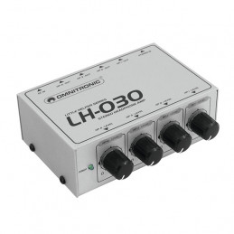 OMNITRONIC LH-030 HEADPHONE AMPLIFIER 4 CH.