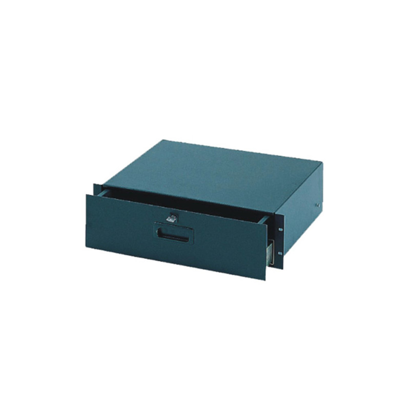 APEXTONE DF3U CASSETTO ESTRAIBILE RACK 19" - 3U - CON CHIAVE
