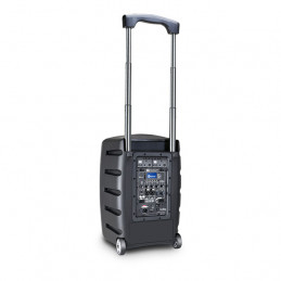 LD SYSTEMS ROADBUDDY 10HHD2B6 BATTERY POWERED BLUETOOTH SPEAKER WITH MIXER AND 2 WIRELESS MICROPHONES