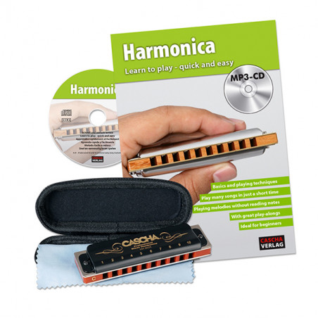 CASCHA HH1610IT PROFESSIONAL BLUES HARMONICA SET