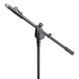 GRAVITY MS4322 ASTA MICROFONICA CON TREPPIEDE CON BASE RIPIEGABILE E PORTAMICROFONO ESTRAIBILE A 2 PUNTI